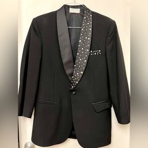 Formal black blazer